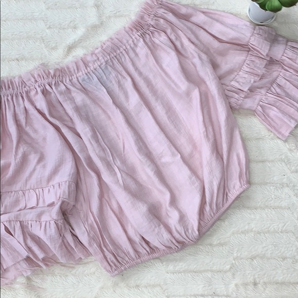 No One Cares Off The Shoulder Women’s Top - Picture 4 of 6